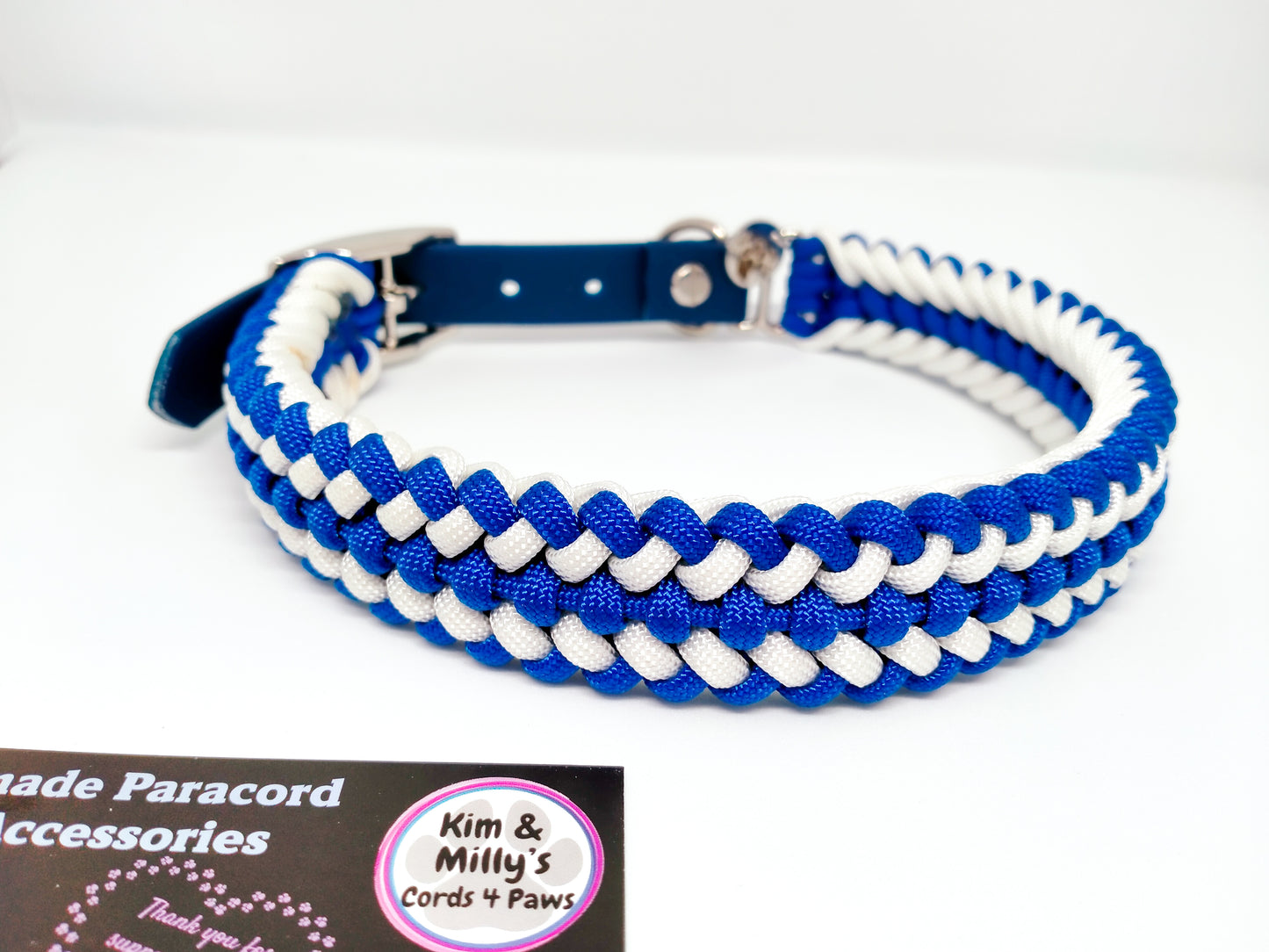 Dog Collar - "Sanctified " cords4paws Paracord Handmade Dog Accessories Customizable Made in Germany Shipping worldwide