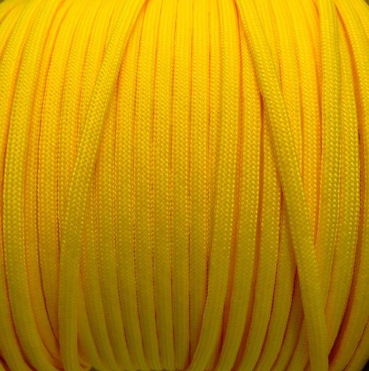 Paracord 4mm Canary Yellow Kim & Milly's Cords 4 Paws Paracord Handmade Dog Accessories Customizable Made in Germany Shipping worldwide