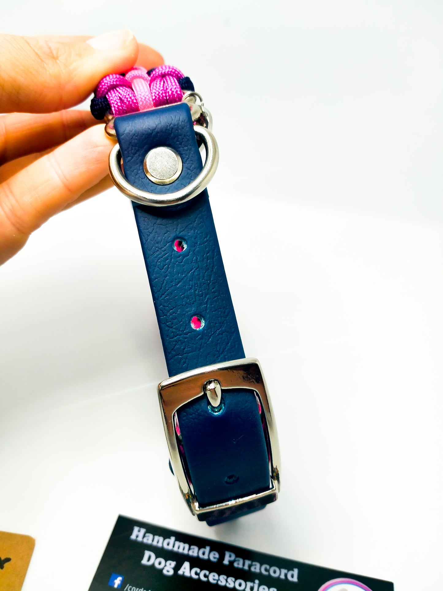 Dog Collar - "Sanctified " cords4paws Paracord Handmade Dog Accessories Customizable Made in Germany Shipping worldwide