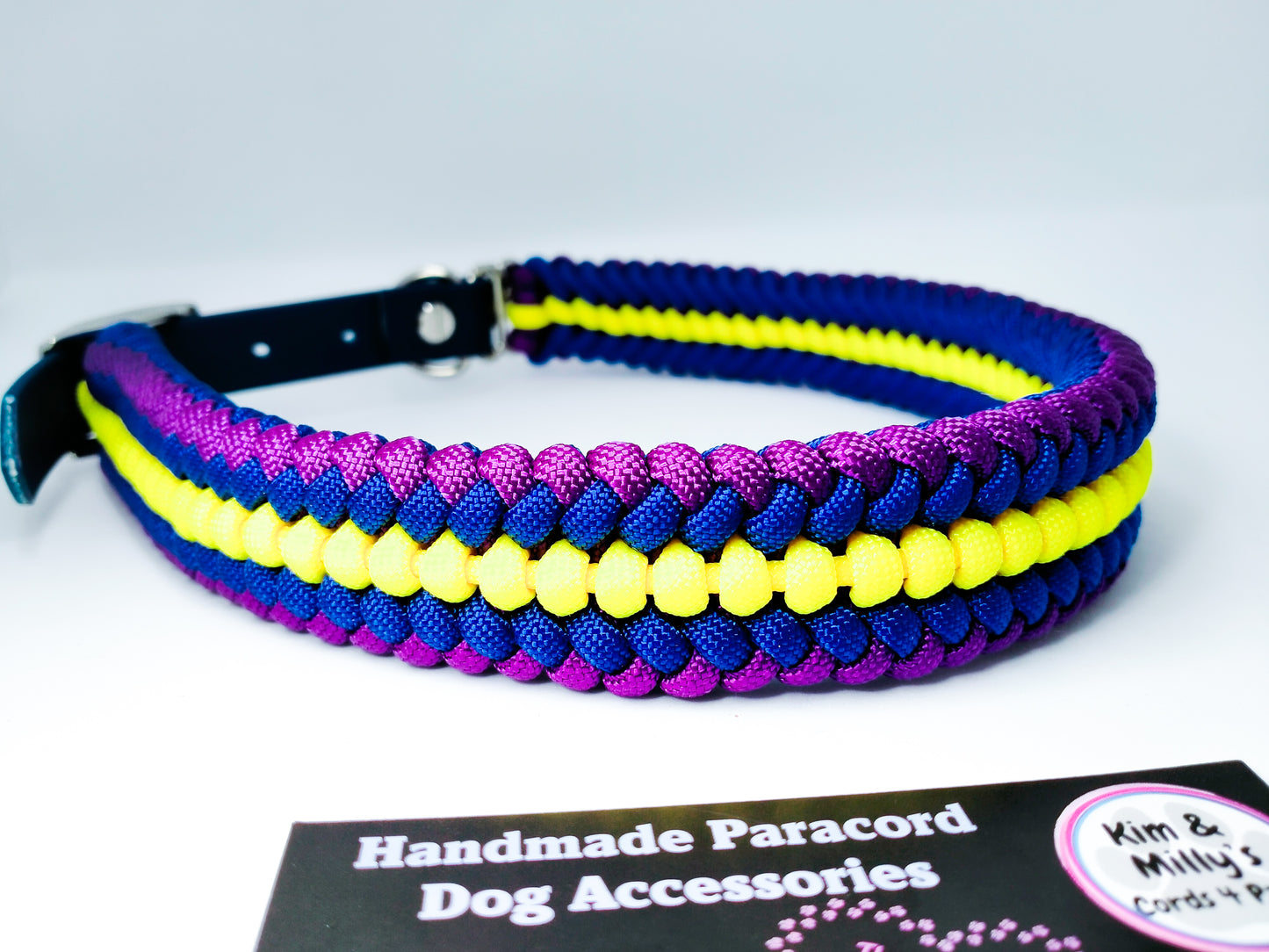 Dog Collar - "Sanctified " cords4paws Paracord Handmade Dog Accessories Customizable Made in Germany Shipping worldwide