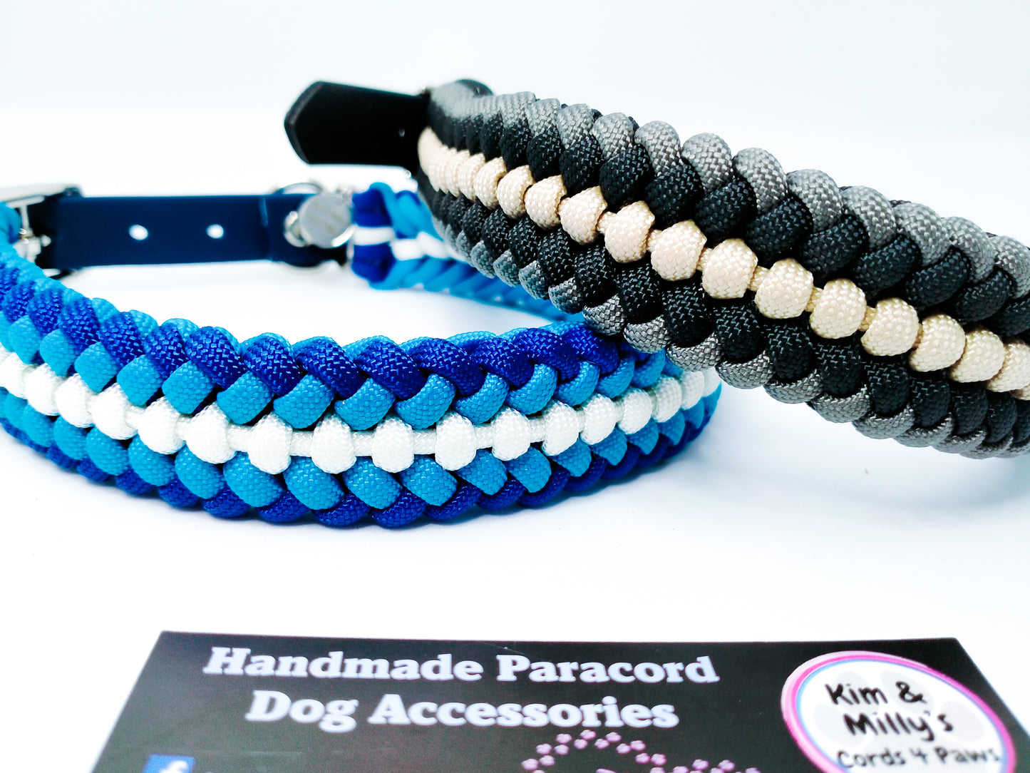 Dog Collar - "Sanctified " cords4paws Paracord Handmade Dog Accessories Customizable Made in Germany Shipping worldwide