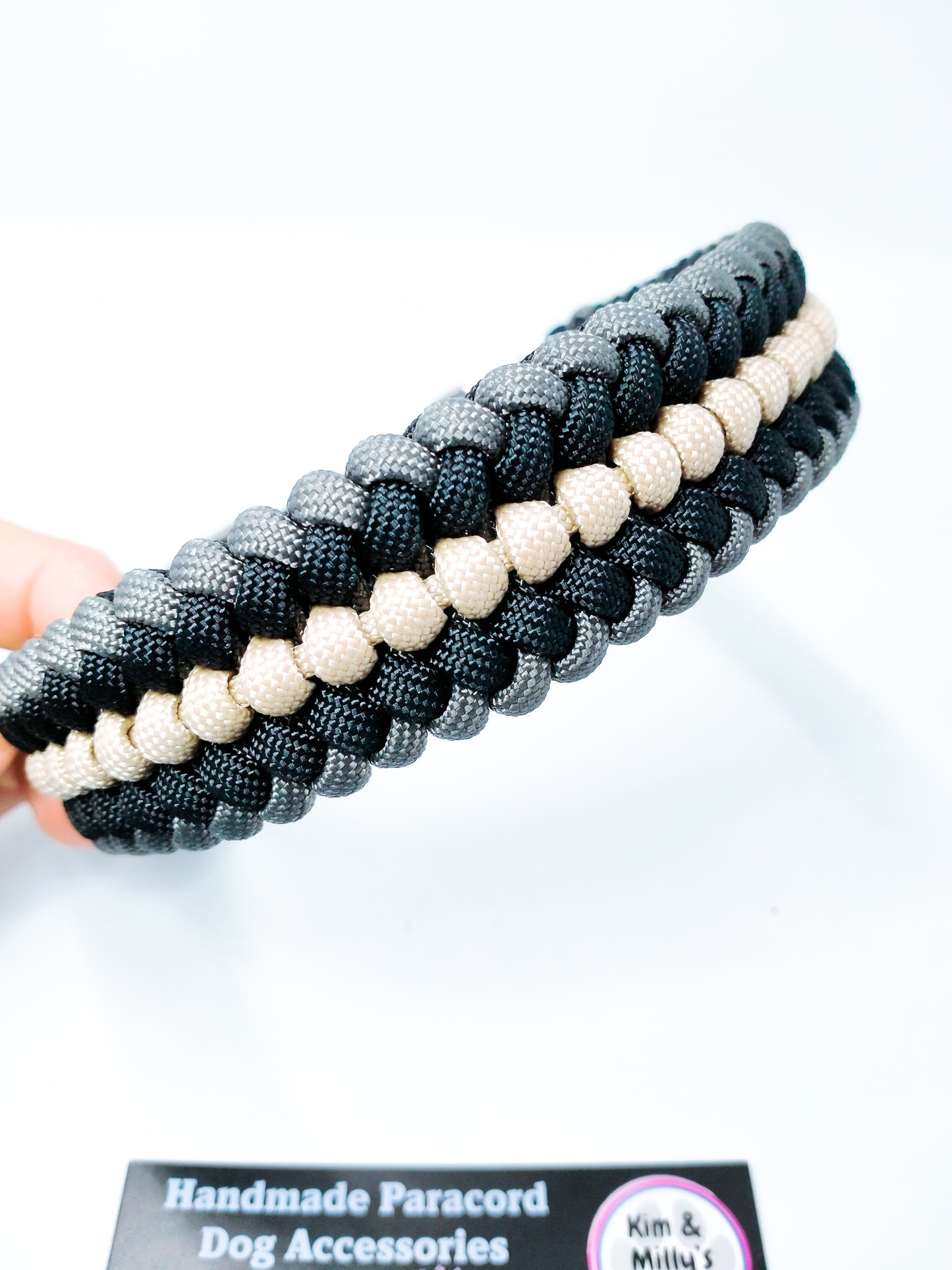 Dog Collar - "Sanctified " cords4paws Paracord Handmade Dog Accessories Customizable Made in Germany Shipping worldwide