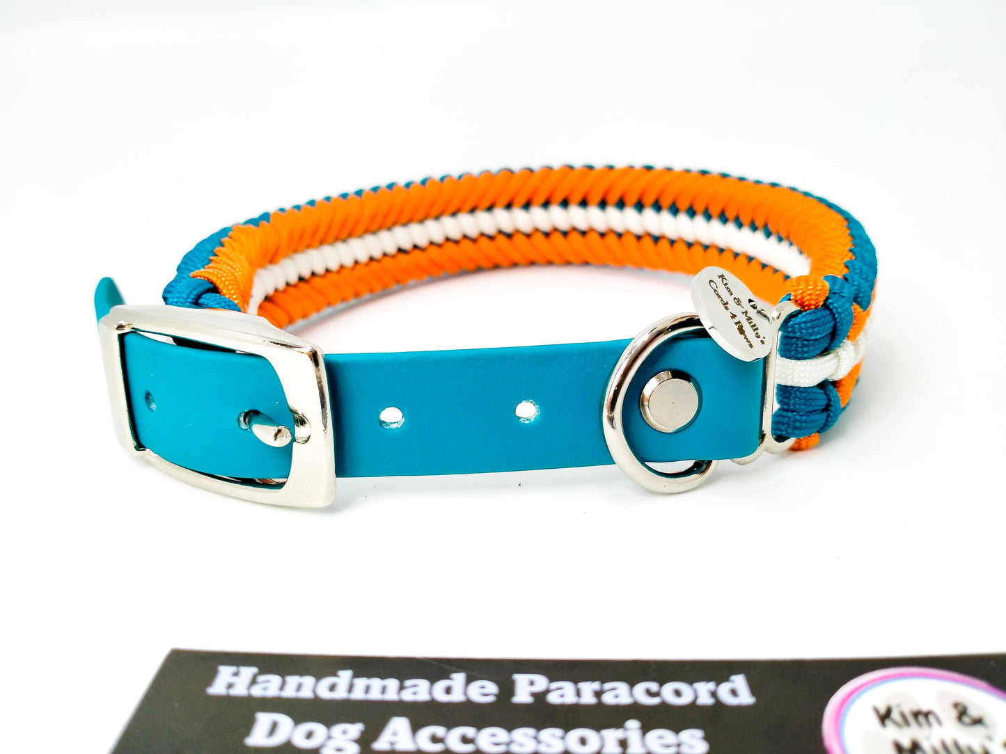 Dog Collar - "Sanctified " cords4paws Paracord Handmade Dog Accessories Customizable Made in Germany Shipping worldwide
