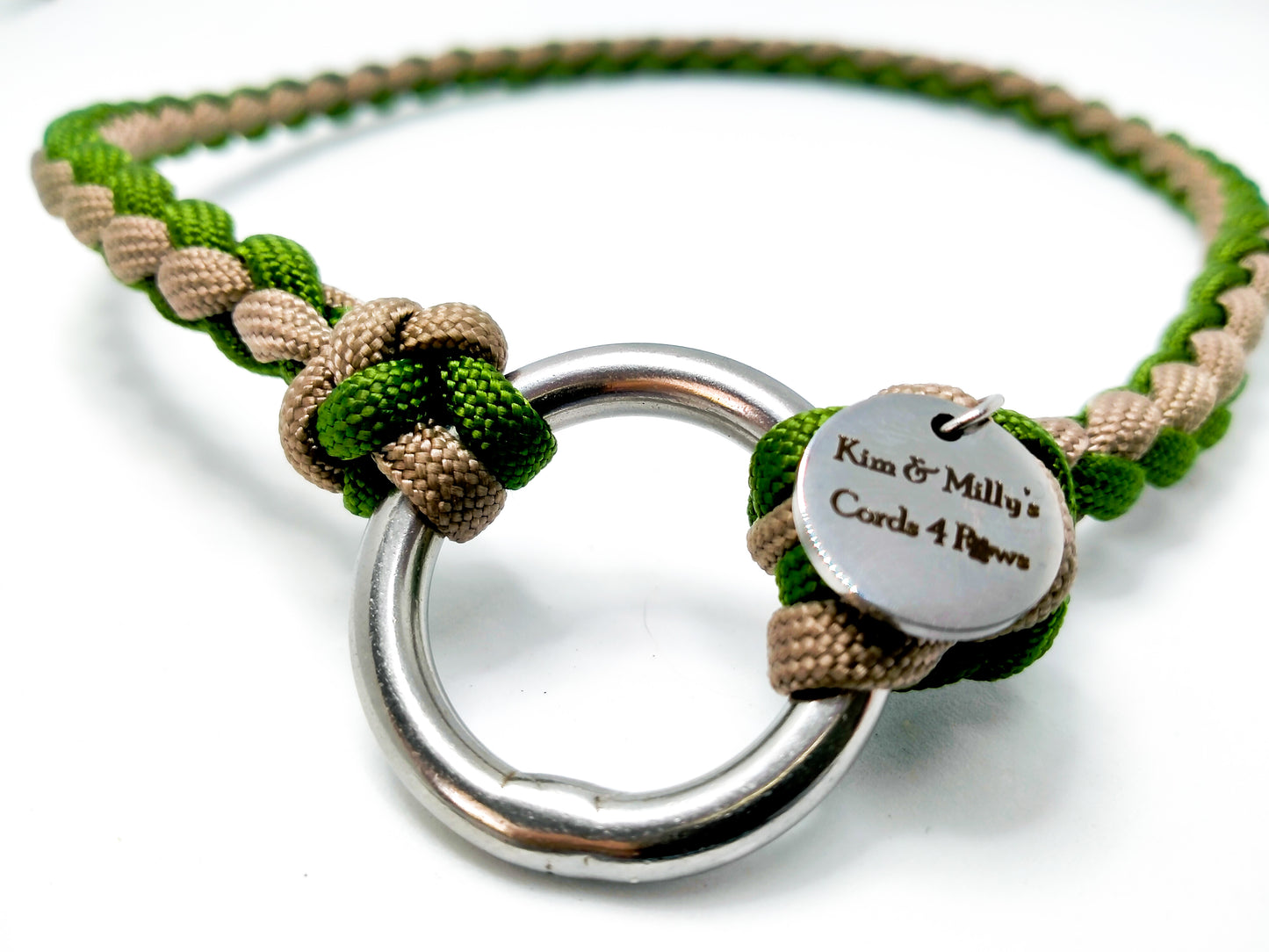 ID Collar / House Collar Kim & Milly's Cords 4 Paws Paracord Handmade Dog Accessories Customizable Made in Germany Shipping worldwide