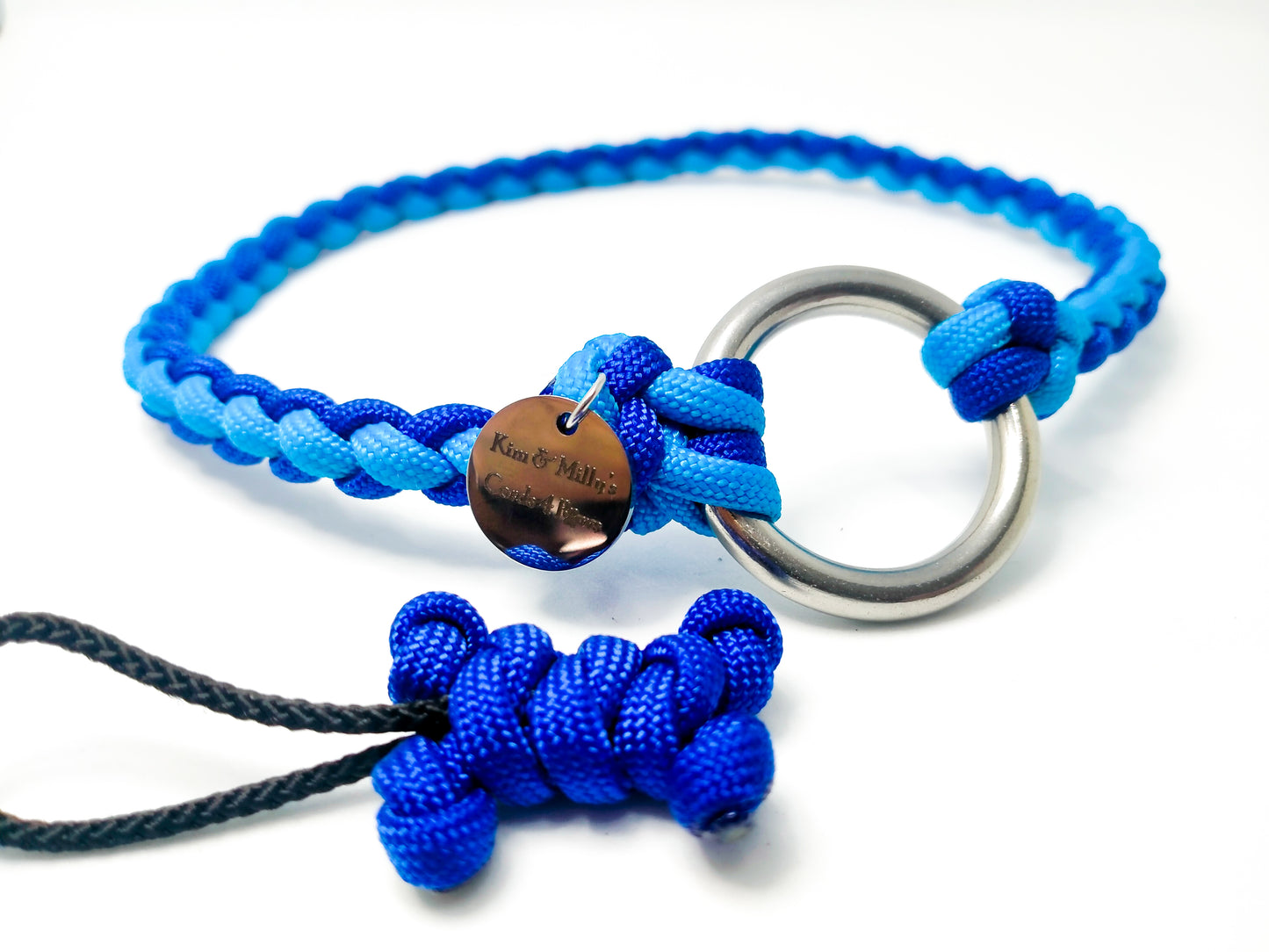 ID Collar / House Collar Kim & Milly's Cords 4 Paws Paracord Handmade Dog Accessories Customizable Made in Germany Shipping worldwide