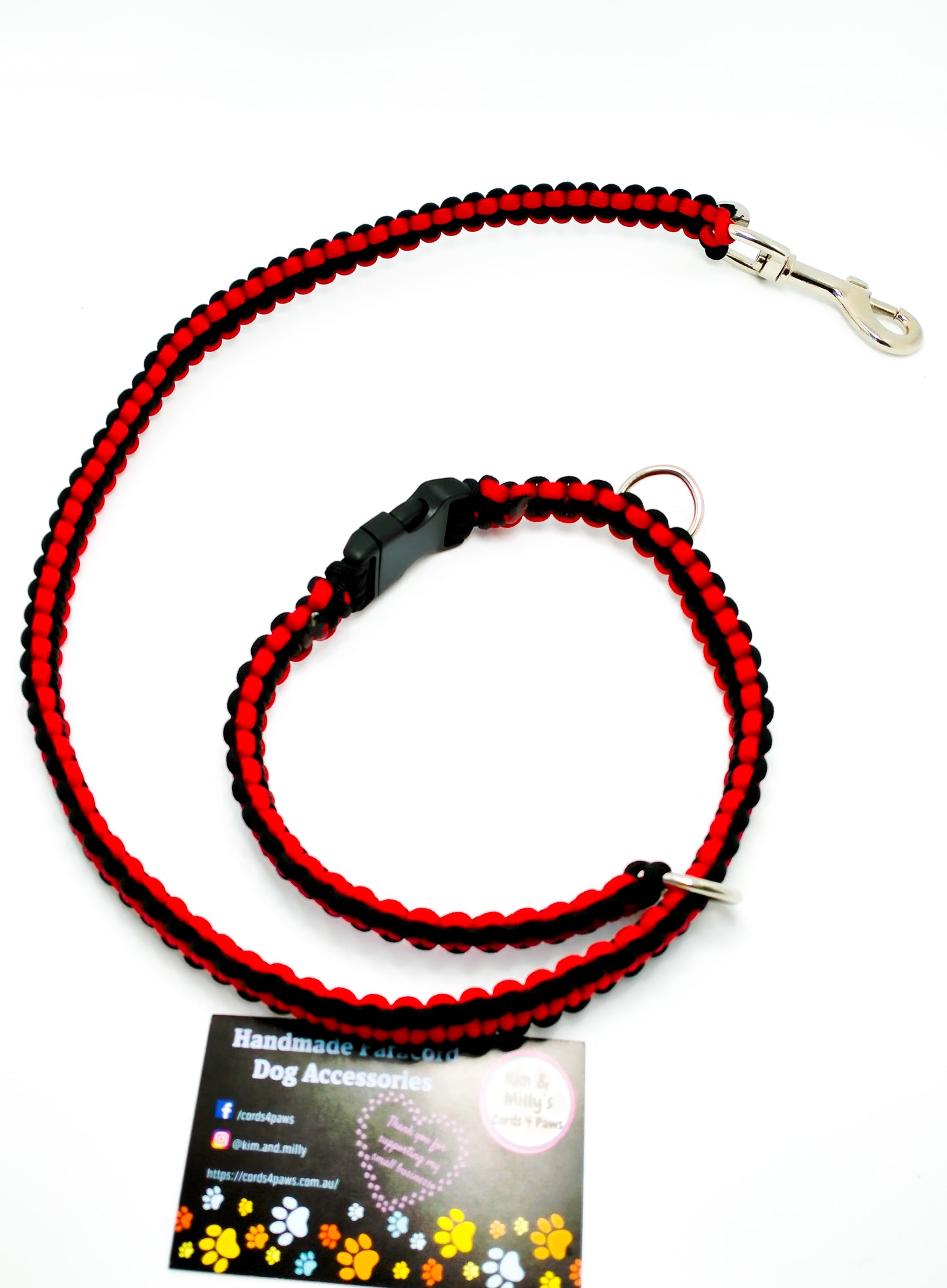 Groomer's Loop cords4paws Paracord Handmade Dog Accessories Customizable Made in Germany Shipping worldwide