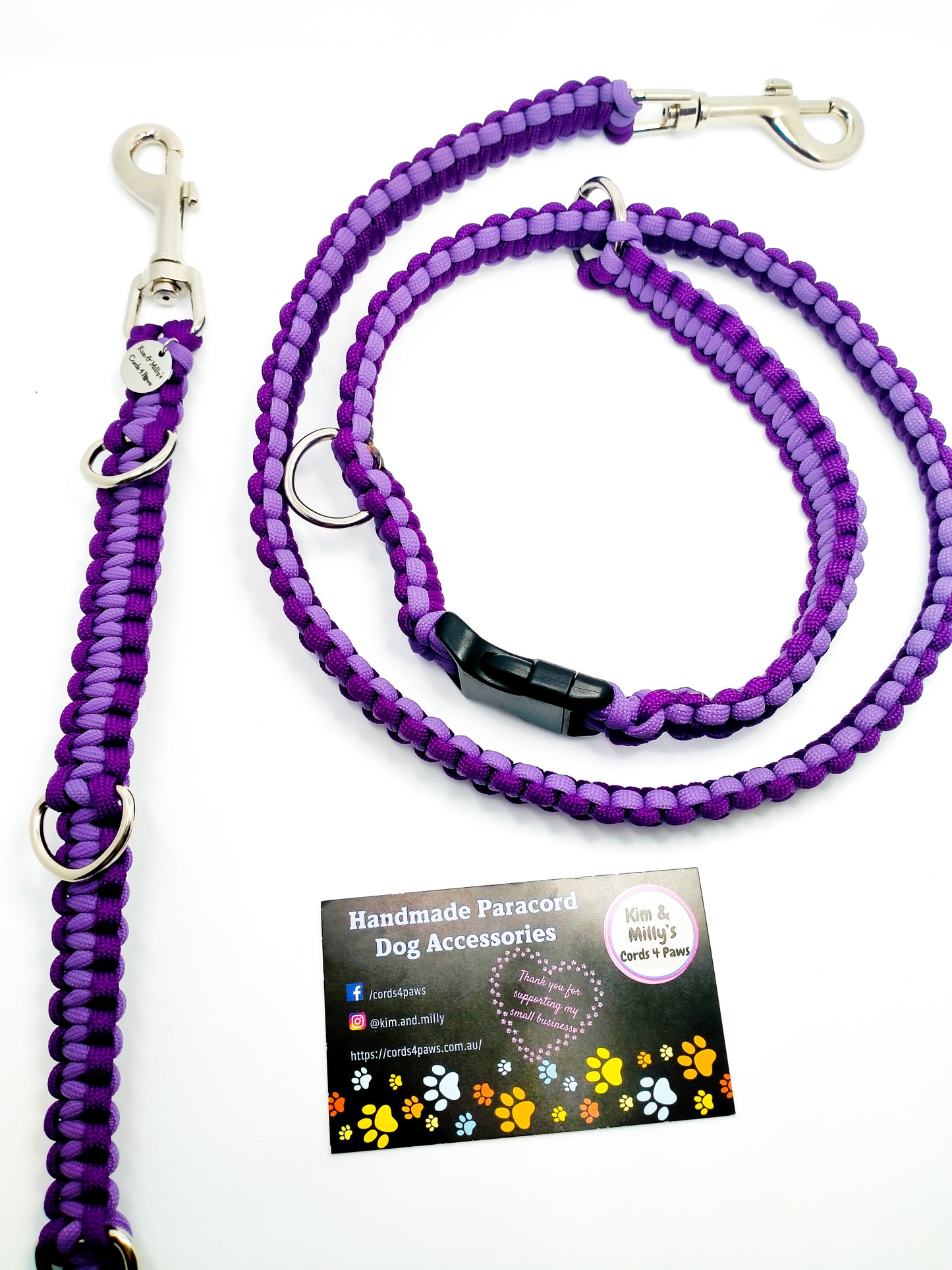 Groomer's Loop cords4paws Paracord Handmade Dog Accessories Customizable Made in Germany Shipping worldwide