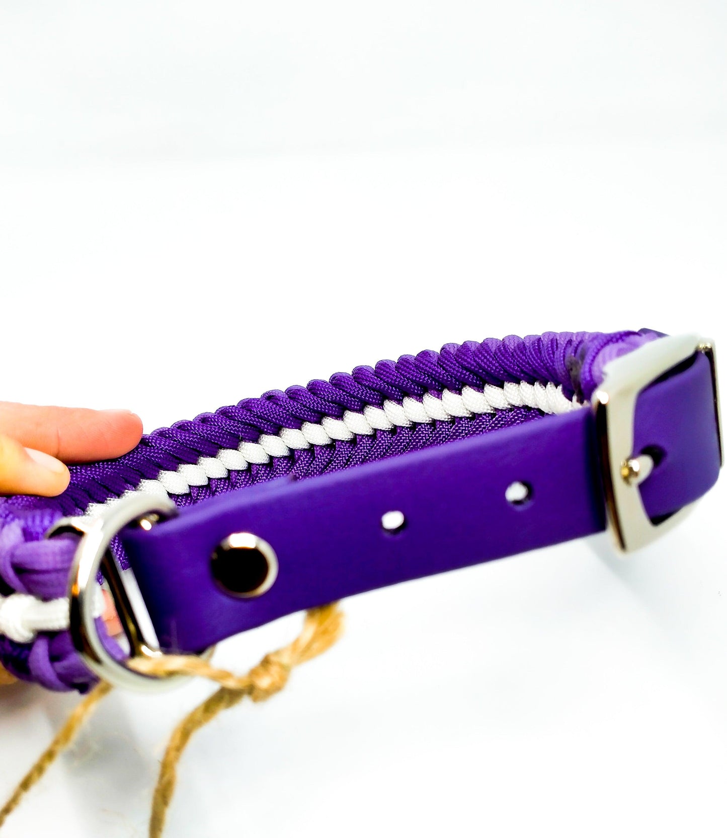 Dog Collar - "Sanctified " cords4paws Paracord Handmade Dog Accessories Customizable Made in Germany Shipping worldwide