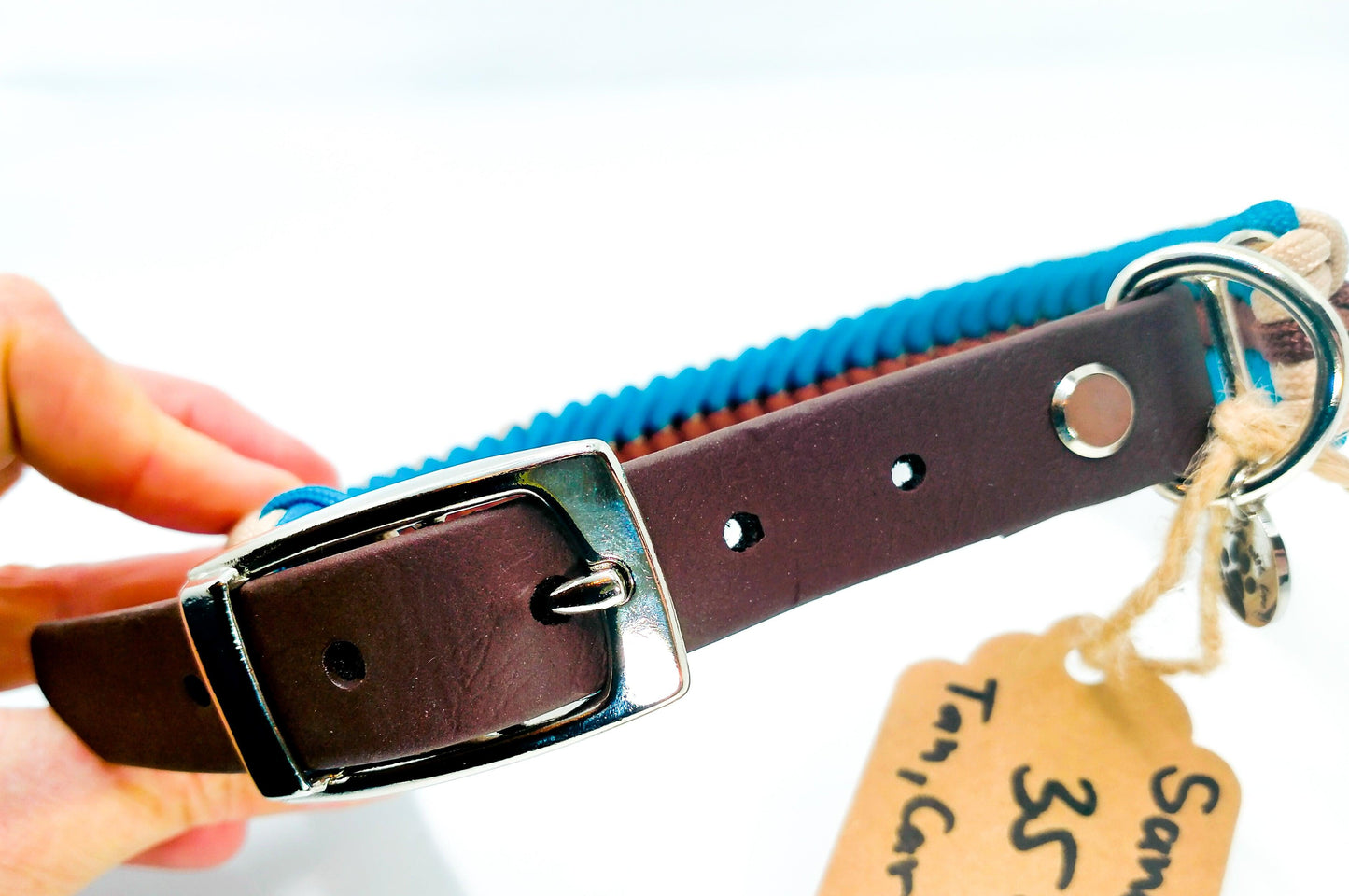 Dog Collar - "Sanctified " cords4paws Paracord Handmade Dog Accessories Customizable Made in Germany Shipping worldwide