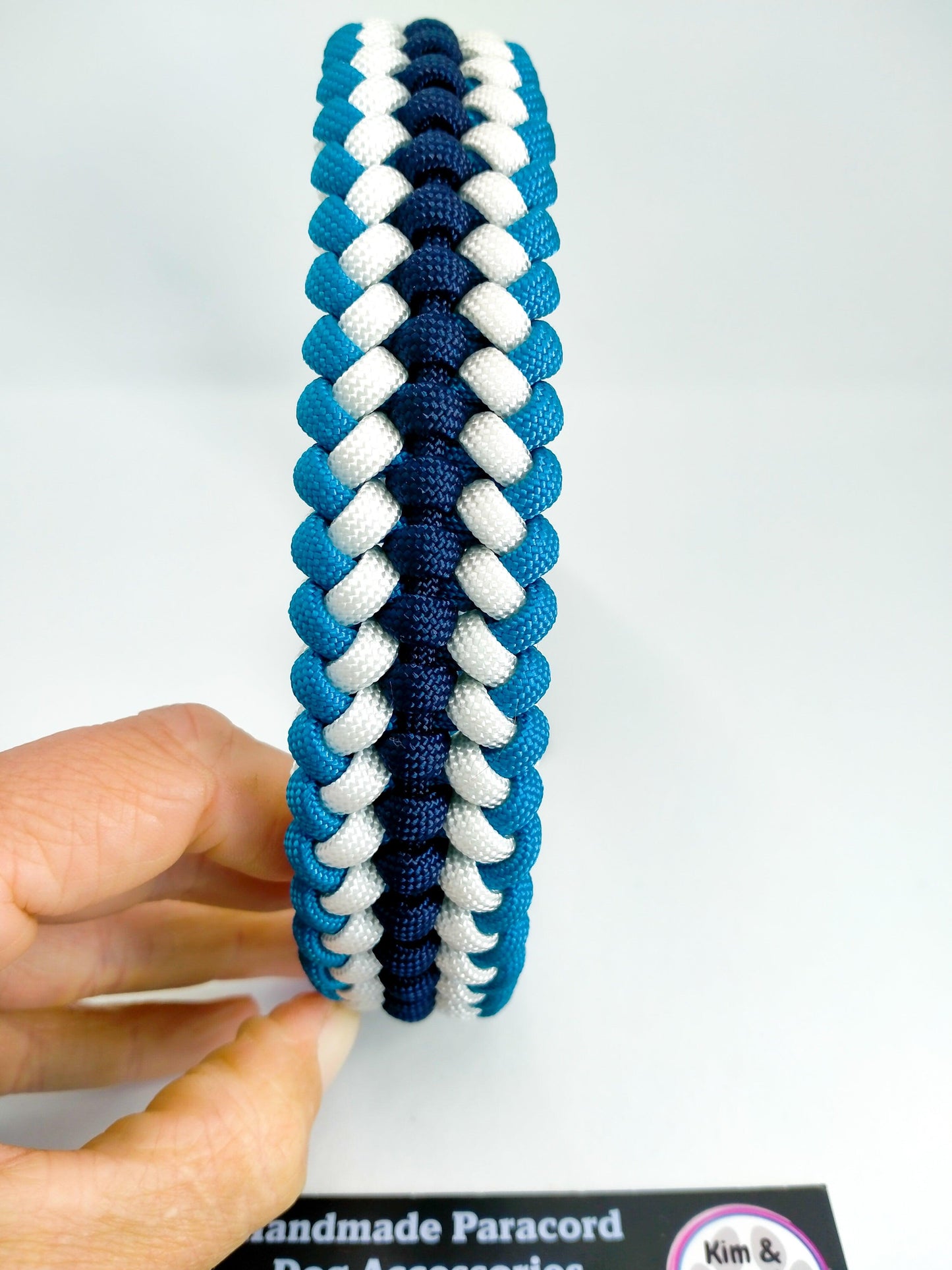 Dog Collar - "Sanctified " cords4paws Paracord Handmade Dog Accessories Customizable Made in Germany Shipping worldwide