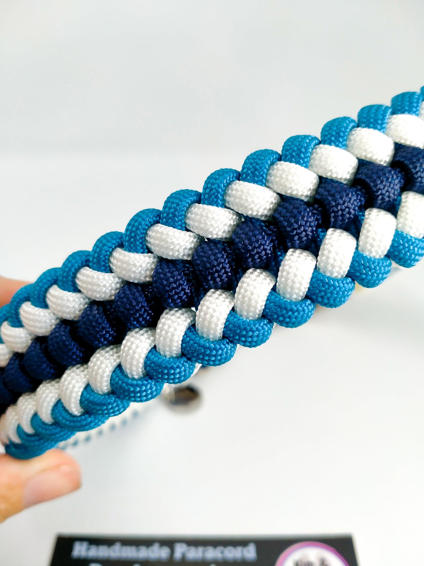 Dog Collar - "Sanctified " cords4paws Paracord Handmade Dog Accessories Customizable Made in Germany Shipping worldwide