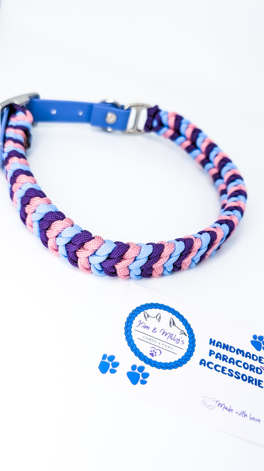 Pre Made: Ty Ty's Dream Collar, 41-50cm Kim & Milly's Cords 4 Paws Paracord Handmade Dog Accessories Customizable Made in Germany Shipping worldwide