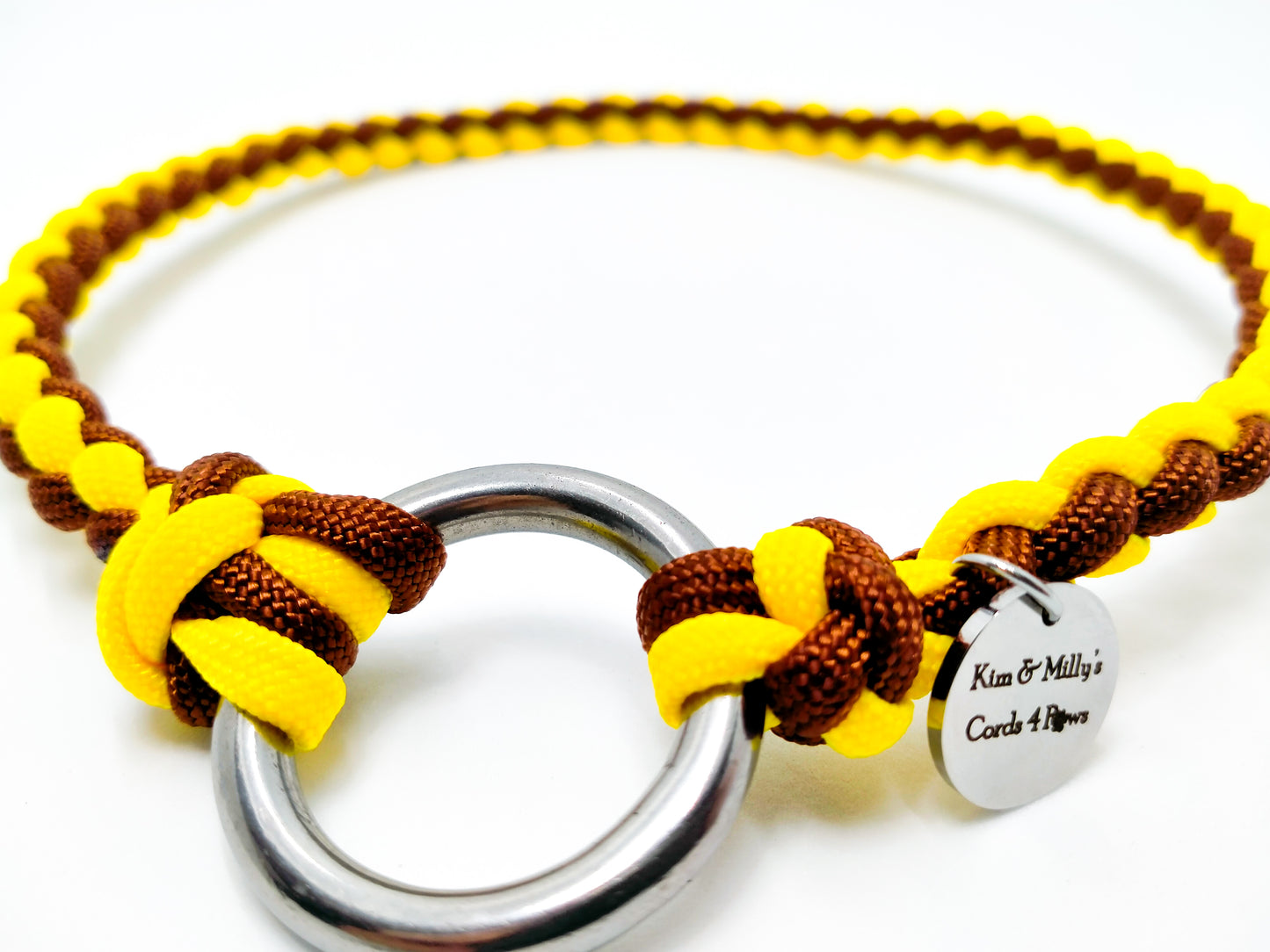 ID Collar / House Collar Kim & Milly's Cords 4 Paws Paracord Handmade Dog Accessories Customizable Made in Germany Shipping worldwide