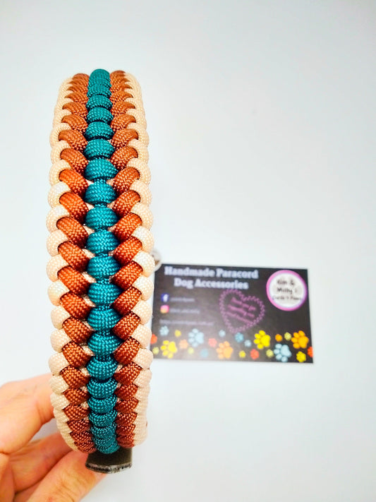 Dog Collar - "Sanctified " cords4paws Paracord Handmade Dog Accessories Customizable Made in Germany Shipping worldwide