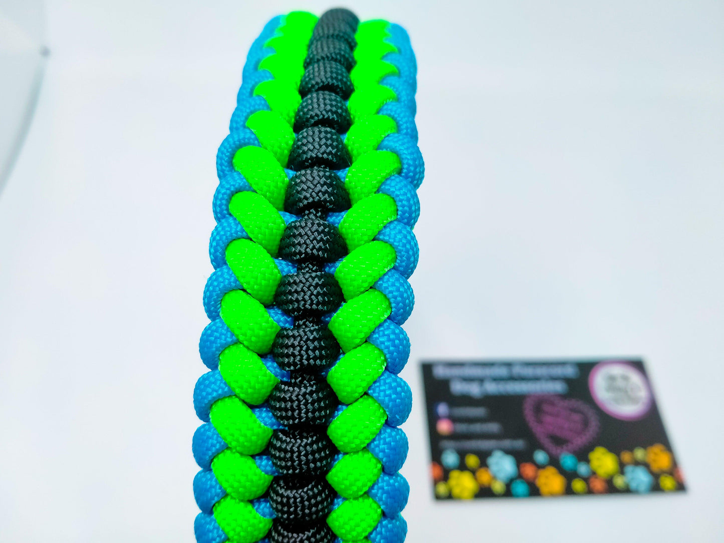 Dog Collar - "Sanctified " cords4paws Paracord Handmade Dog Accessories Customizable Made in Germany Shipping worldwide
