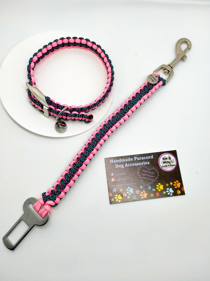 Pet Seat Belt - "Cobra" cords4paws Paracord Handmade Dog Accessories Customizable Made in Germany Shipping worldwide