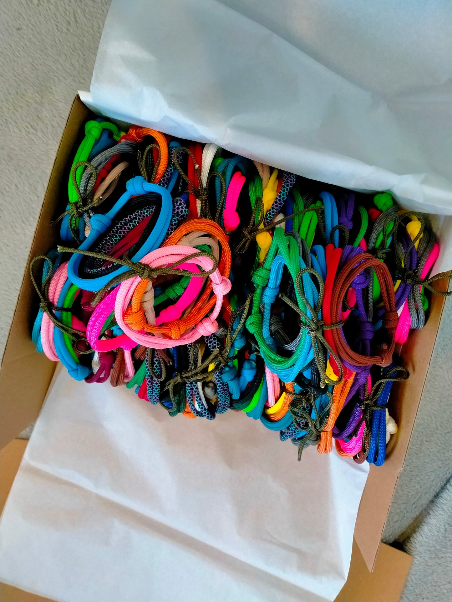 AUSSIE STOCK Whelping Collars / Puppy ID Collars Kim & Milly's Cords 4 Paws Paracord Handmade Dog Accessories Customizable Made in Germany Shipping worldwide
