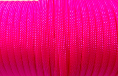 Paracord 4mm Neon Pink Kim & Milly's Cords 4 Paws Paracord Handmade Dog Accessories Customizable Made in Germany Shipping worldwide