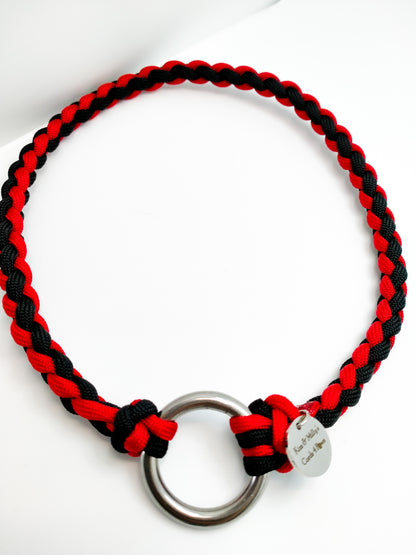 ID Collar / House Collar Kim & Milly's Cords 4 Paws Paracord Handmade Dog Accessories Customizable Made in Germany Shipping worldwide