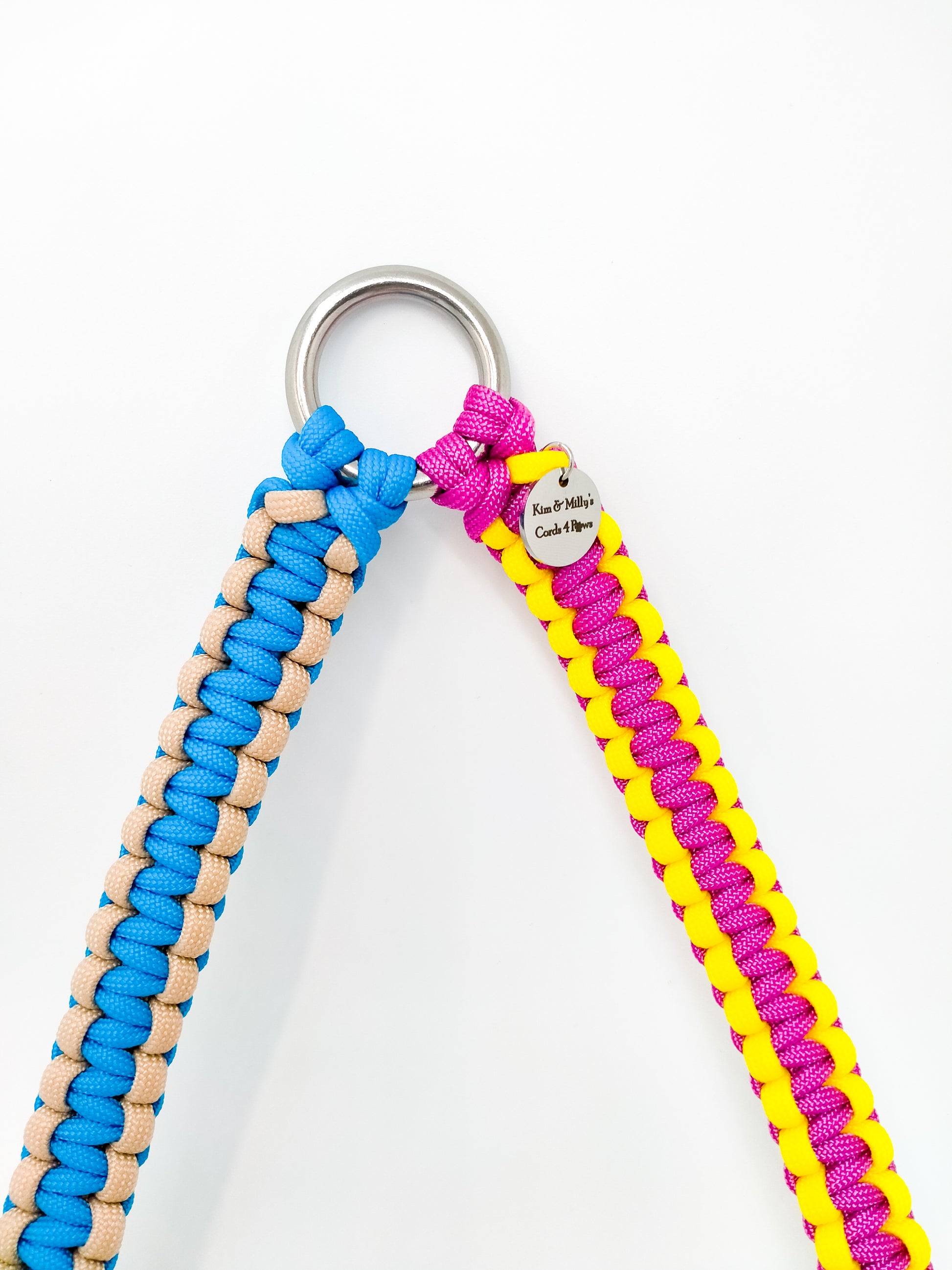 Dual Lead Attachment - "Cobra" cords4paws Paracord Handmade Dog Accessories Customizable Made in Germany Shipping worldwide