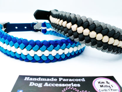 Dog Collar - "Sanctified " cords4paws Paracord Handmade Dog Accessories Customizable Made in Germany Shipping worldwide
