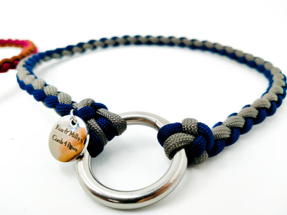 ID Collar / House Collar Kim & Milly's Cords 4 Paws Paracord Handmade Dog Accessories Customizable Made in Germany Shipping worldwide