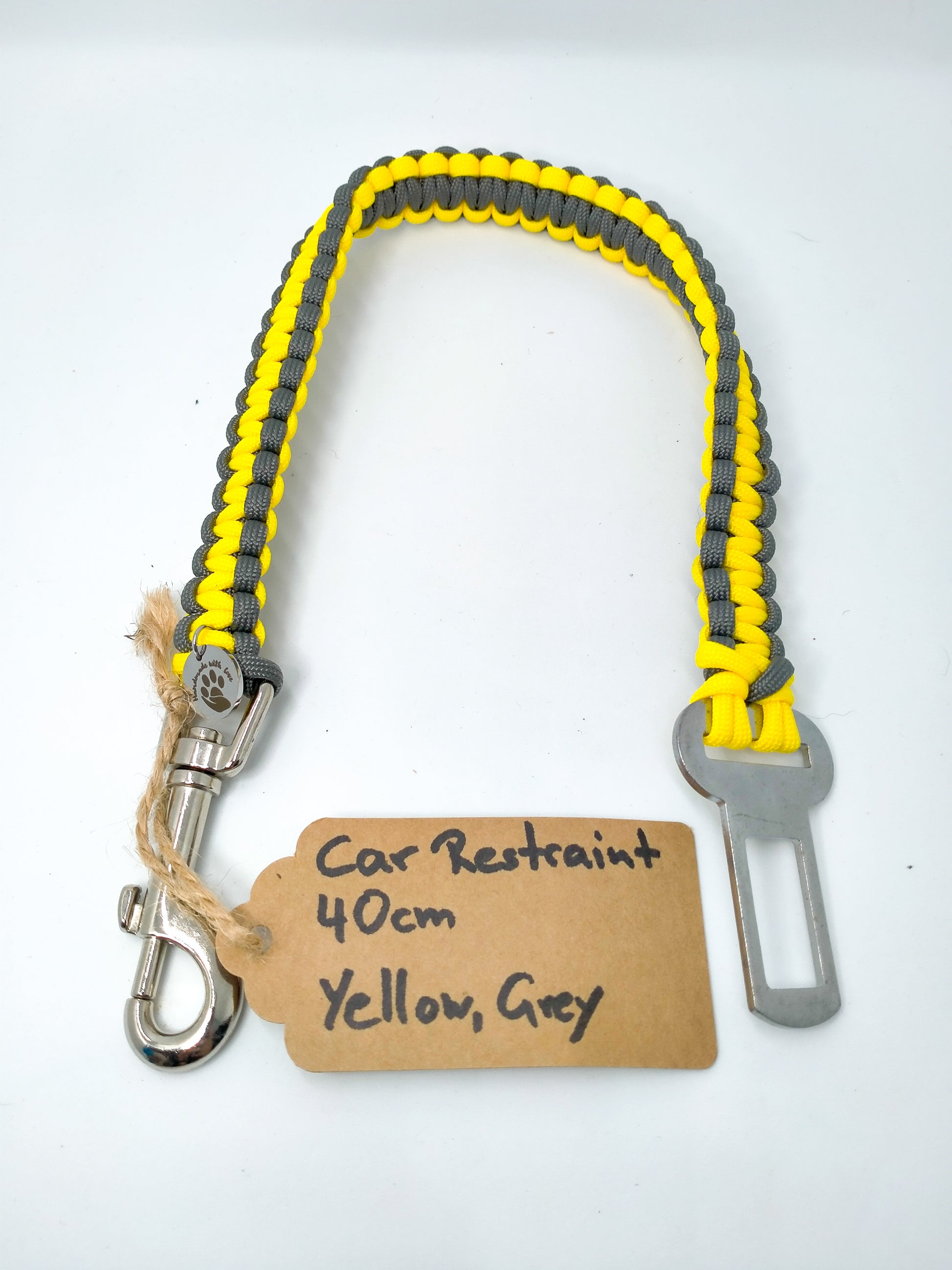 Pet Seat Belt - "Cobra" cords4paws Paracord Handmade Dog Accessories Customizable Made in Germany Shipping worldwide