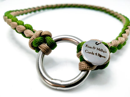 ID Collar / House Collar Kim & Milly's Cords 4 Paws Paracord Handmade Dog Accessories Customizable Made in Germany Shipping worldwide