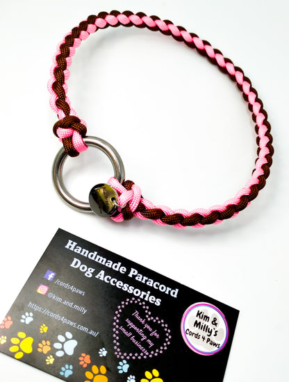 ID Collar / House Collar Kim & Milly's Cords 4 Paws Paracord Handmade Dog Accessories Customizable Made in Germany Shipping worldwide