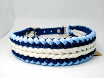Dog Collar - "Endless Falls" cords4paws Paracord Handmade Dog Accessories Customizable Made in Germany Shipping worldwide