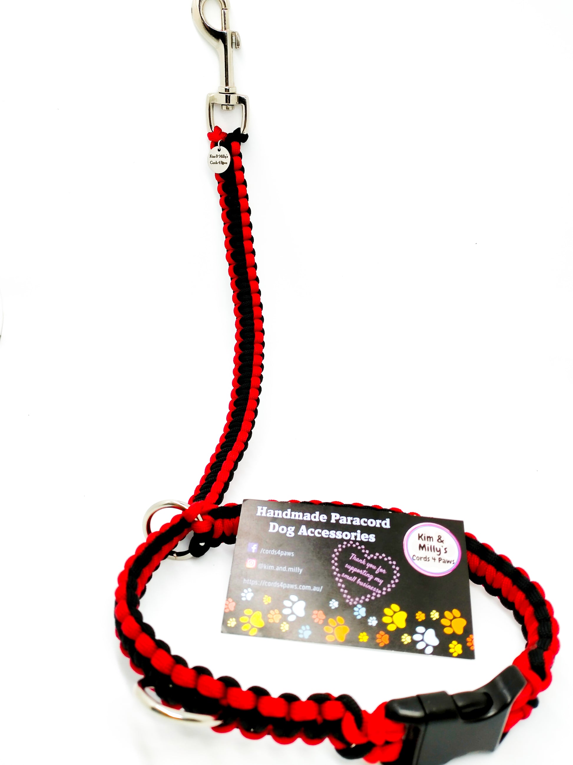 Groomer's Loop cords4paws Paracord Handmade Dog Accessories Customizable Made in Germany Shipping worldwide