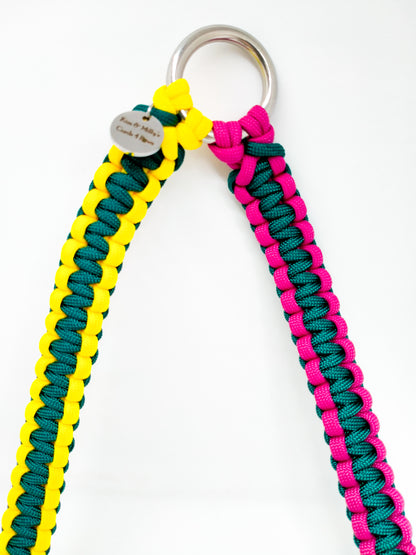 Dual Lead Attachment - "Cobra" cords4paws Paracord Handmade Dog Accessories Customizable Made in Germany Shipping worldwide
