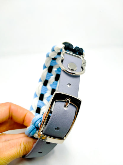Dog Collar - Sadie's Posie Kim & Milly's Cords 4 Paws Paracord Handmade Dog Accessories Customizable Made in Germany Shipping worldwide