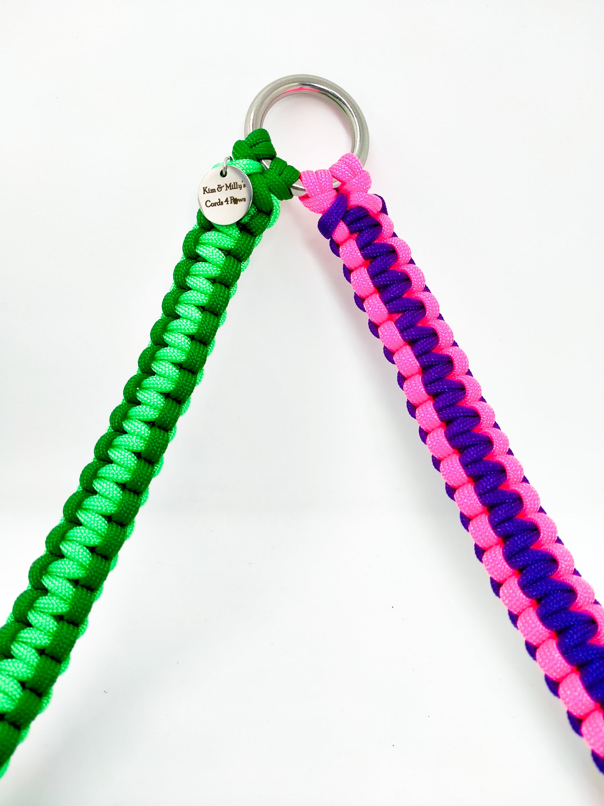 Dual Lead Attachment - "Cobra" cords4paws Paracord Handmade Dog Accessories Customizable Made in Germany Shipping worldwide