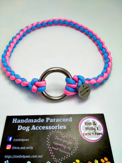 ID Collar / House Collar Kim & Milly's Cords 4 Paws Paracord Handmade Dog Accessories Customizable Made in Germany Shipping worldwide