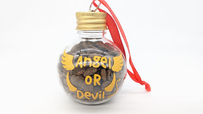 Christmas Baubles Dog  & Cat - Custom Text