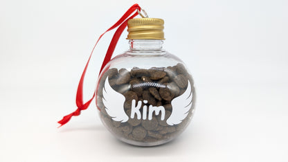 Christmas Baubles Dog  & Cat - Custom Text