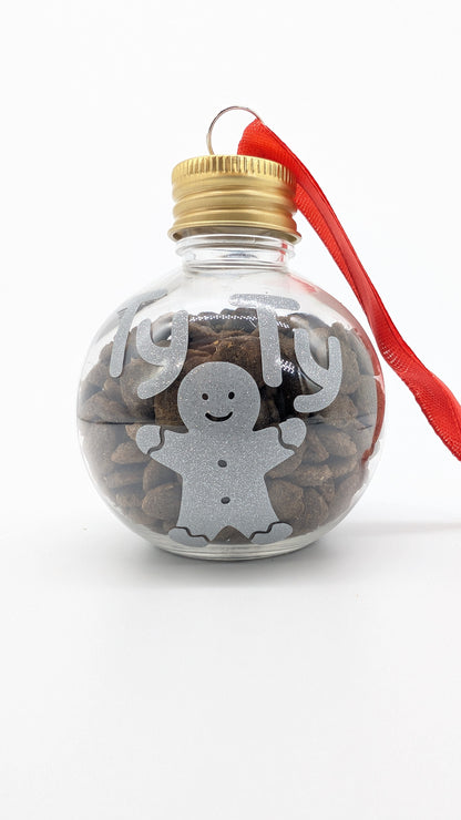 Christmas Baubles Dog  & Cat - Custom Text