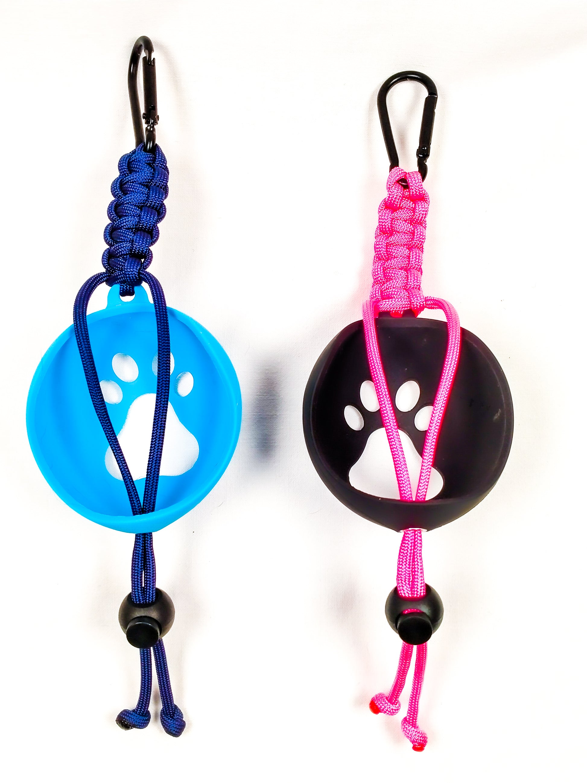 Paracord Ball Holder Kim & Milly's Cords 4 Paws Paracord Handmade Dog Accessories Customizable Made in Germany Shipping worldwide
