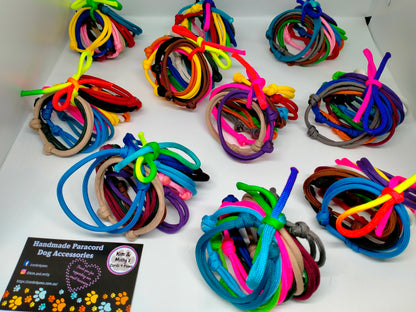 Sets of Whelping Collars cords4paws Paracord Handmade Dog Accessories Customizable Made in Germany Shipping worldwide