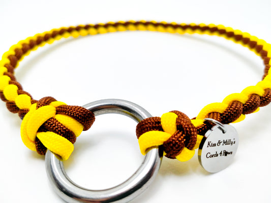 ID Collar / House Collar Kim & Milly's Cords 4 Paws Paracord Handmade Dog Accessories Customizable Made in Germany Shipping worldwide
