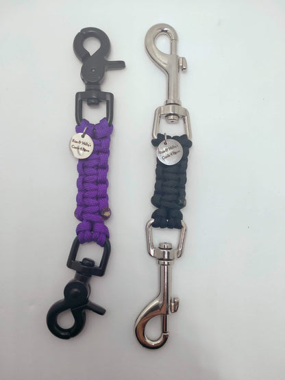 Universal Strap, Restraint, Houdini Safety Strap Kim & Milly's Cords 4 Paws Paracord Handmade Dog Accessories Customizable Made in Germany Shipping worldwide