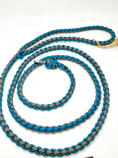 Groomer's Slip Lead - 4 Strand Round Braid cords4paws Paracord Handmade Dog Accessories Customizable Made in Germany Shipping worldwide