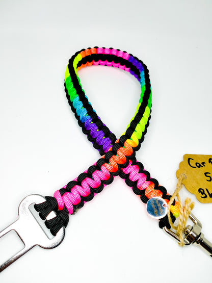 Pet Seat Belt - "Cobra" cords4paws Paracord Handmade Dog Accessories Customizable Made in Germany Shipping worldwide